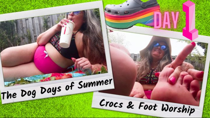 MILF Domme Pet Play POV Crocs Feet