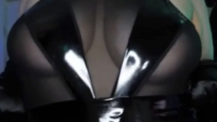 BBW PVC Lingerie Tease