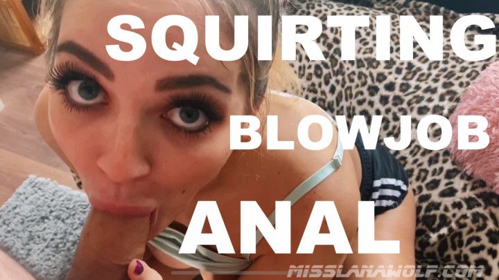 Reverse Cowgirl Anal with Squirting