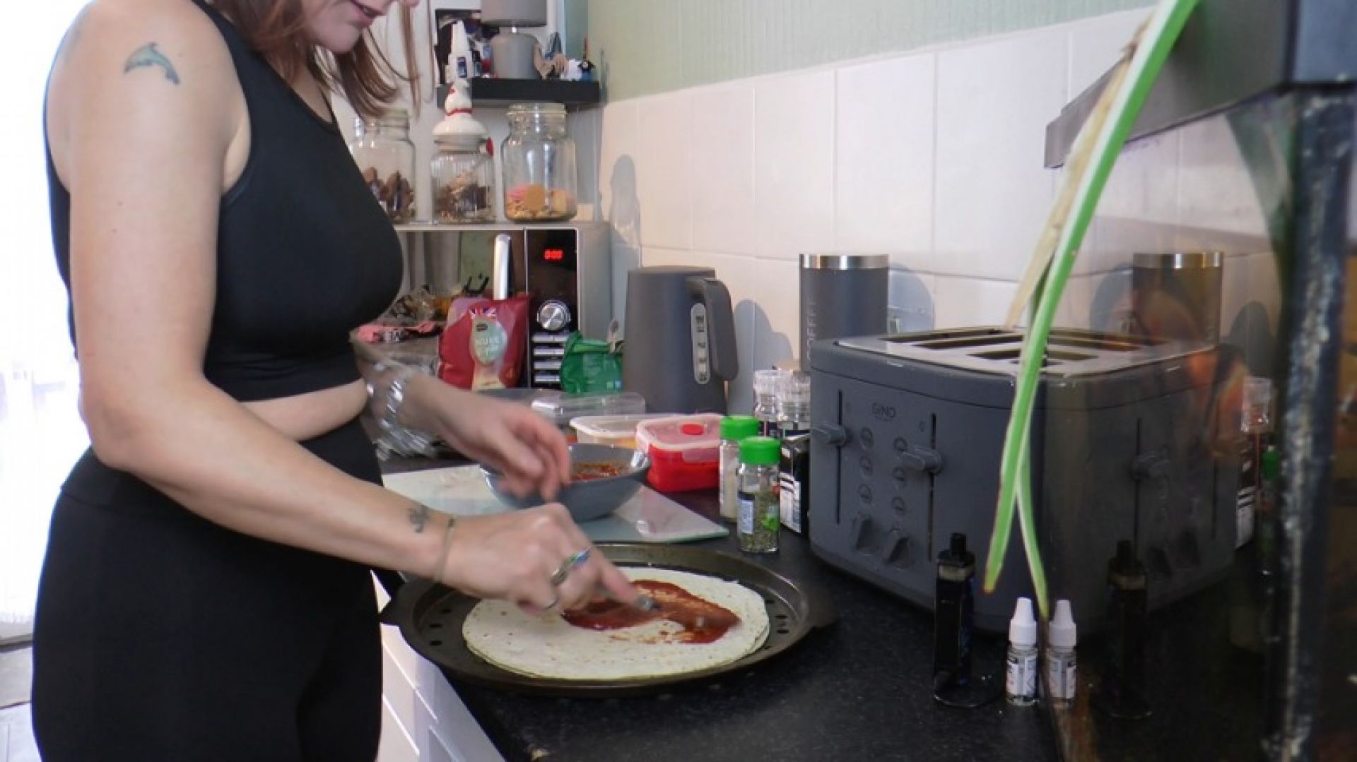 Healthier Home made Pizza