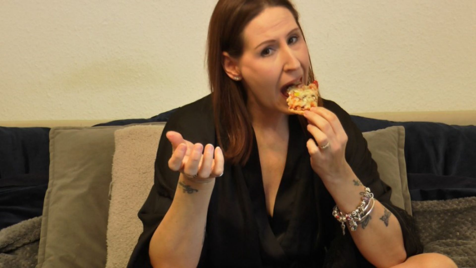 Just me Eating a Healthy Pizza