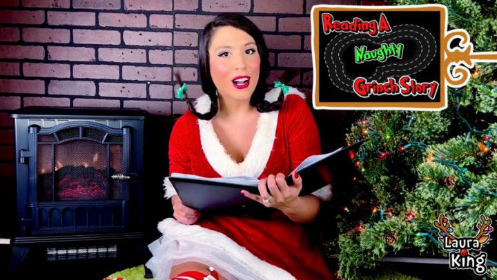 Reading a Naughty Xmas Story Cindy Blew Who Saves Xmas