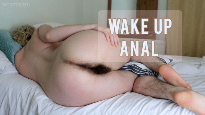 Wake up slow with needy anal sex | Dildo + orgasm