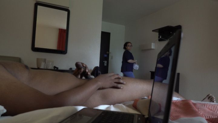 Curvy Latina Hotel Maid With Big Ass