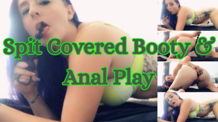Spit Covered Booty &amp; Anal Play with Danikix