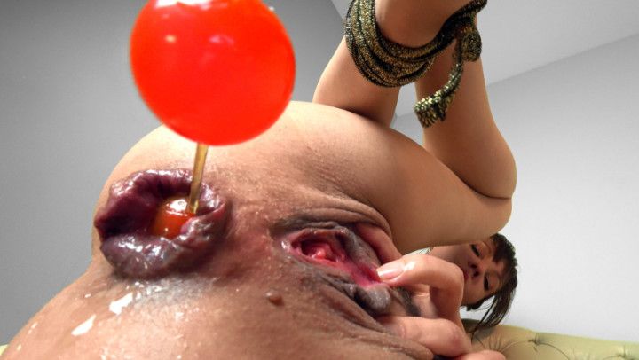 4K real juicy closeups ATM anal balls