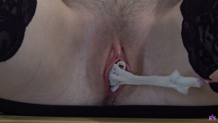 Step-Mommy's Panty Stuffed Pussy 4K HDR