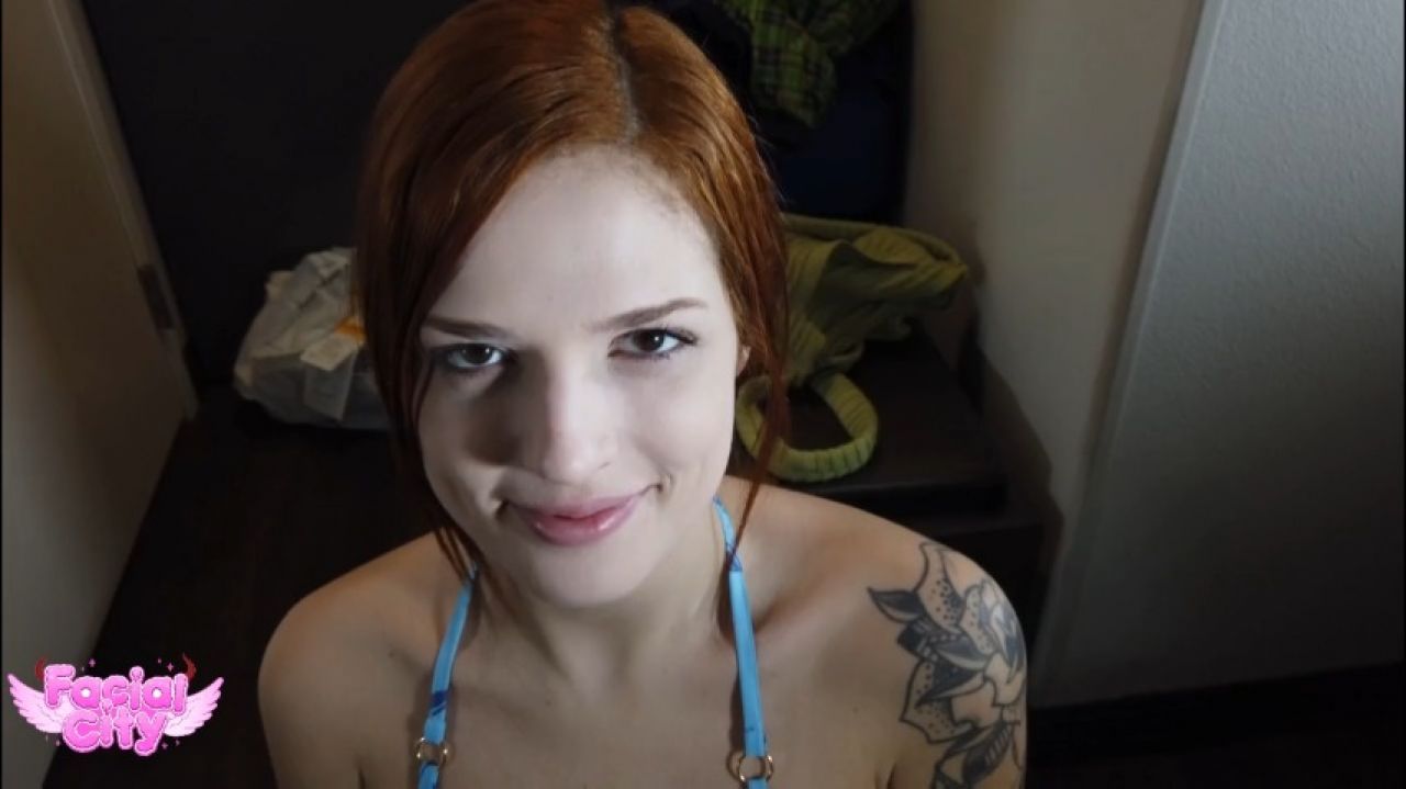 Scarlette Mae Casting BJ Facial