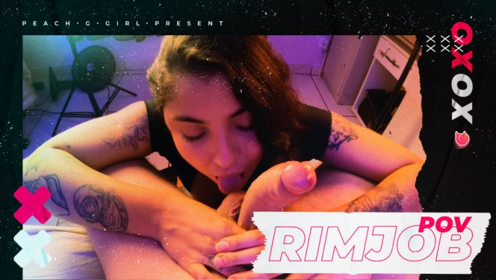 Nasty Latina Gives Amazing Rimjob