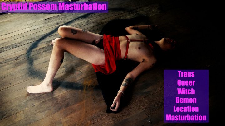 Cryptid Possom Masturbation