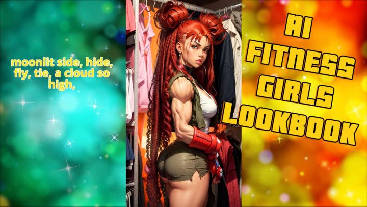 AI FITNESS GIRLS V2 SEXY MOTIVATIONAL BIG BOOTY BODY GOALS