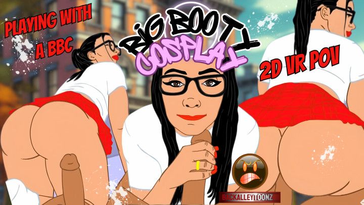 Sexy bubble butt Pawg loves dress up and play with her bbc