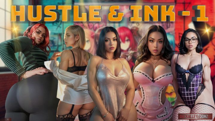HUSTLE & INK - THICK SEXY MODELS WITH A LOVE FOR TATTOOES