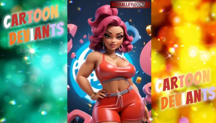 CARTOON DEVIANTS tHICK MISFIT HIP HOP B-GIRLS AND MORE