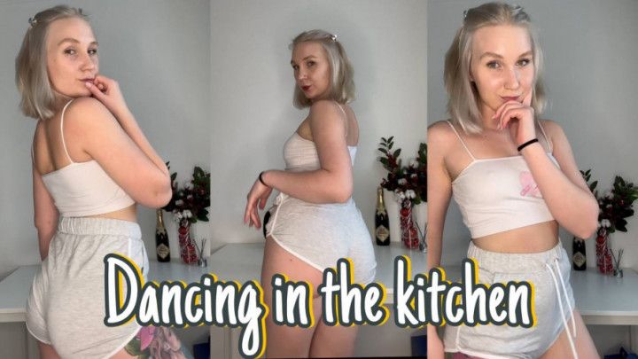 Dancing in the kitchen