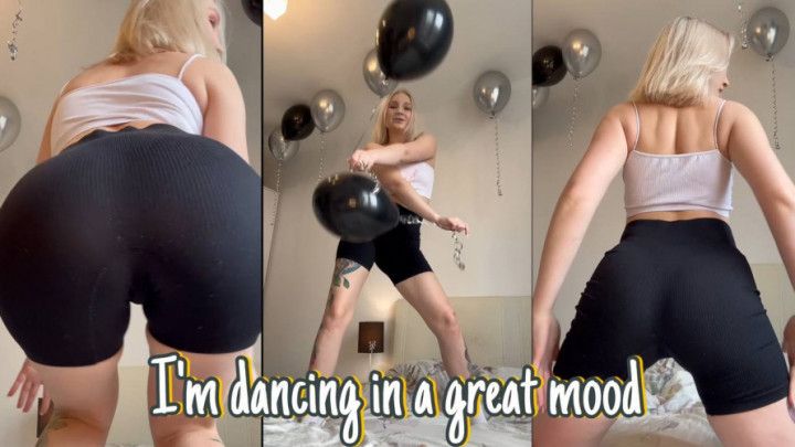 I'm dancing in a great mood