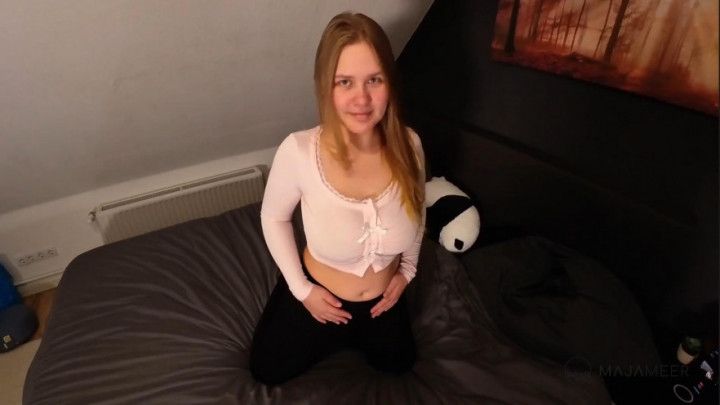 You rip open my pants and take me anal