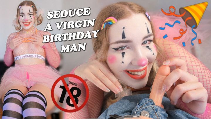 Clown Girl Seduce A Birthday Man To Fuck / Russian