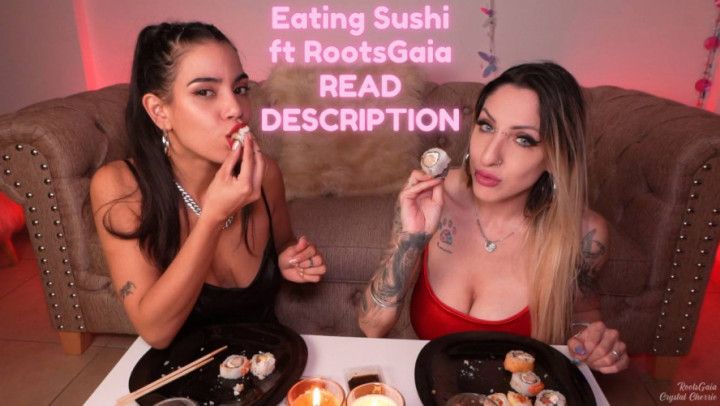 Eating Sushi - FREE RAFFLE
