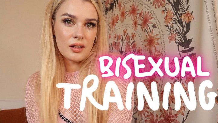 Encouraged Bi Edging Training With Chastity