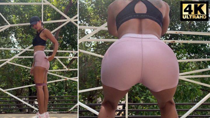 GLUTES RUBBER BAND ROUTINE 4K