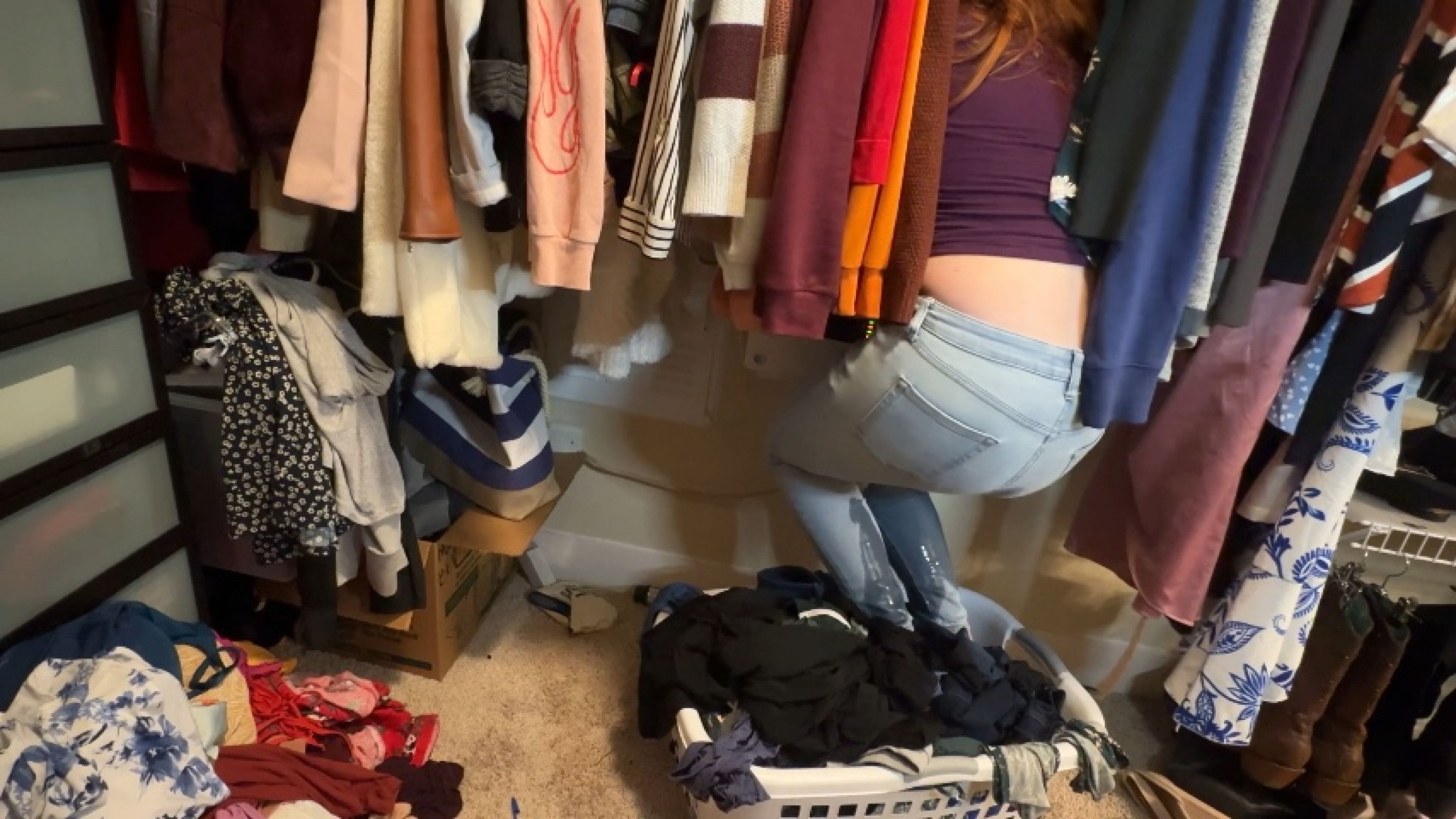 Hide and Seek Jeans Desperation and Wetting