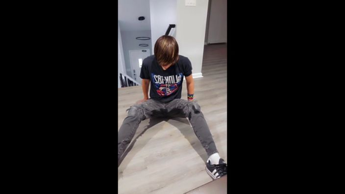 Emo Twink Pees Pants