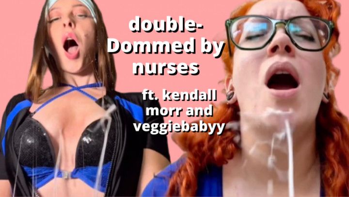 futa nurse pegging part 4: double Dommed, punished, facialed