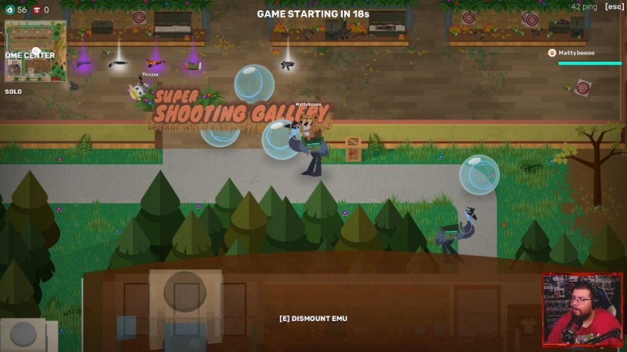 Chilling and Playing a game