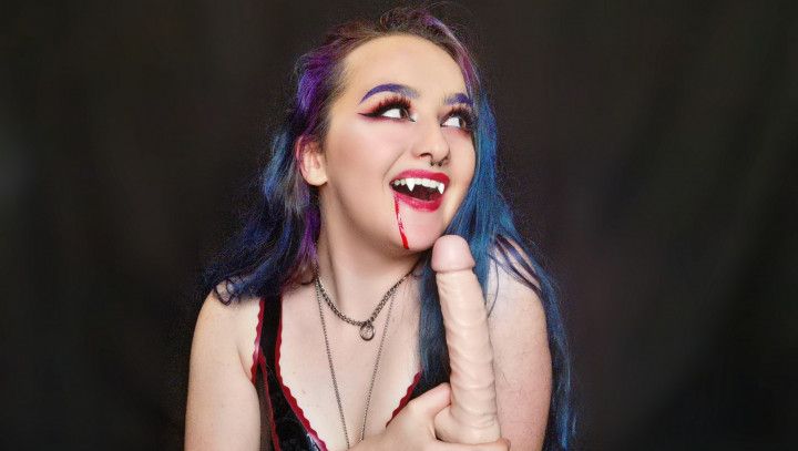 Femdom Vampire Blowjob