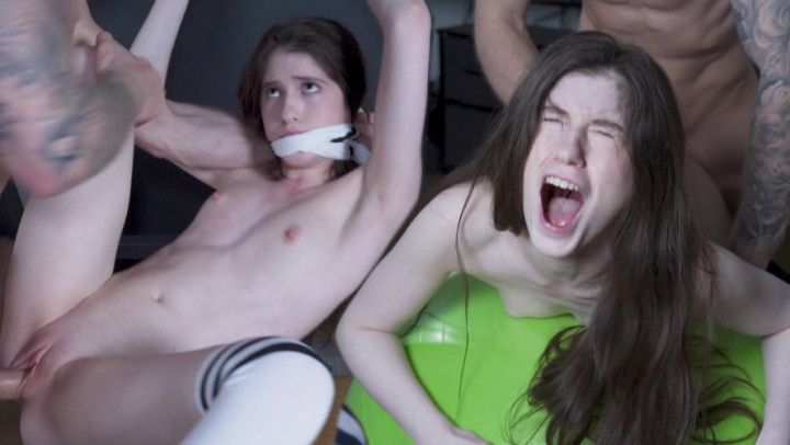 SHE HAD TO HOLD ON TIGHT