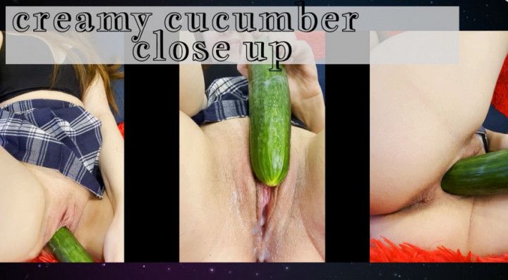 CUCUMBER DEEP IIN PUSSY