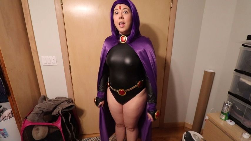 My step-Mother is a Cosplay Whore - Raven