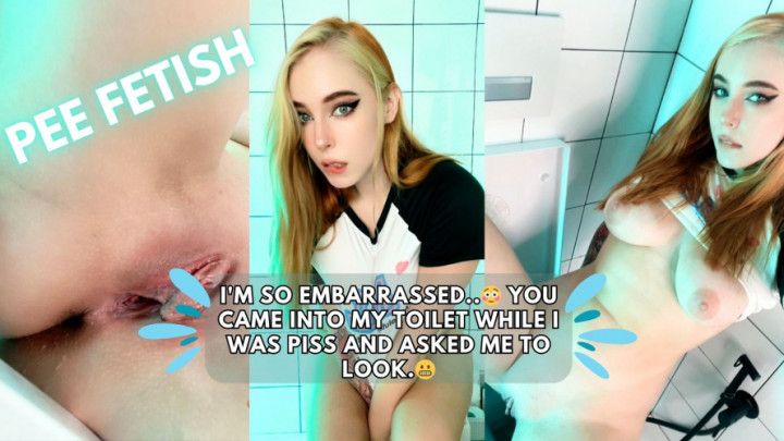 step-sister showed you how girls pee