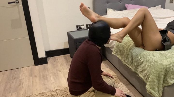 Sweaty Foot Gagging After a Night Out Part 2