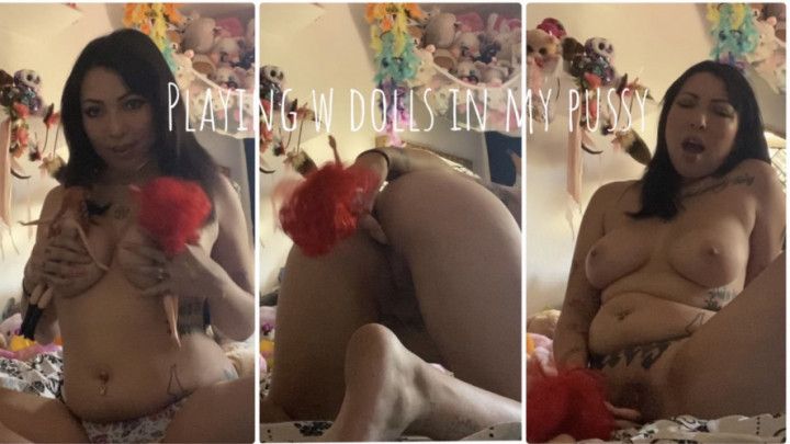 Playing With Dolls & Pussy Littlespace
