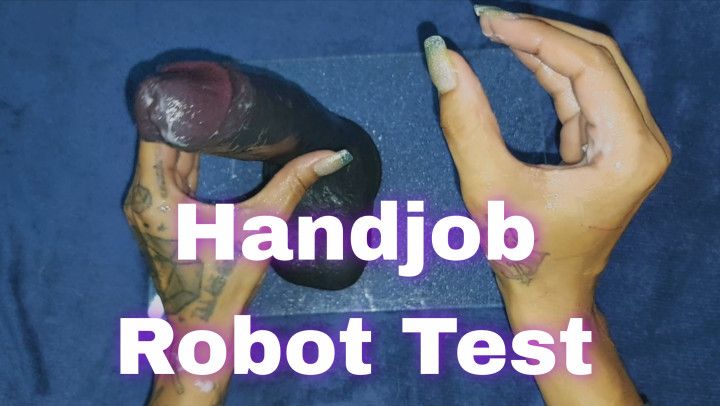 Handjob Robot Test