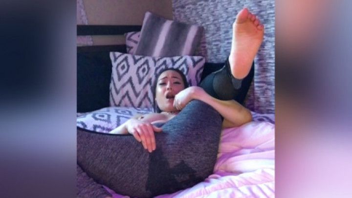 Squirting Through My Leggings