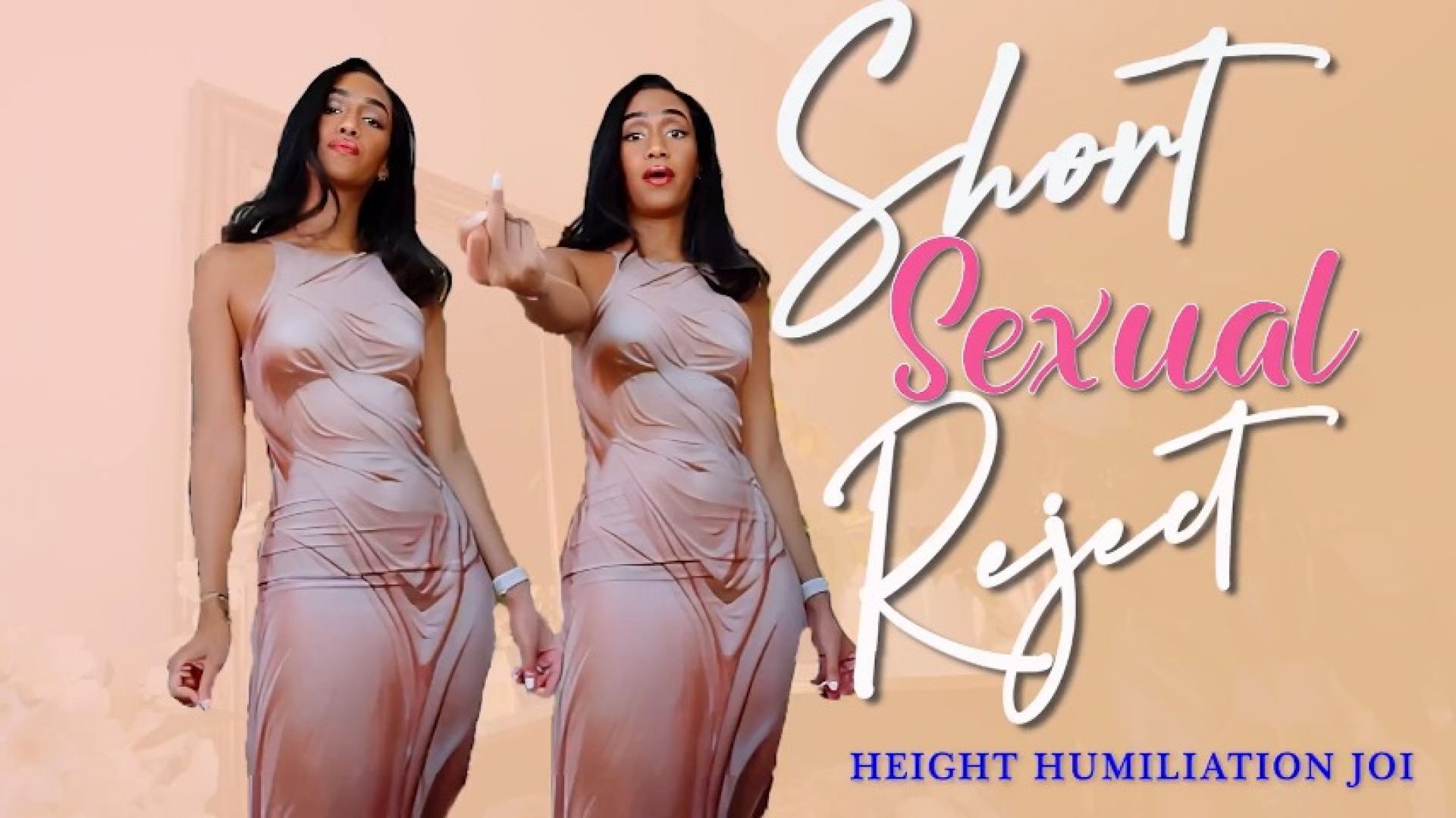 Short Sexual Reject - Height Humiliation JOI