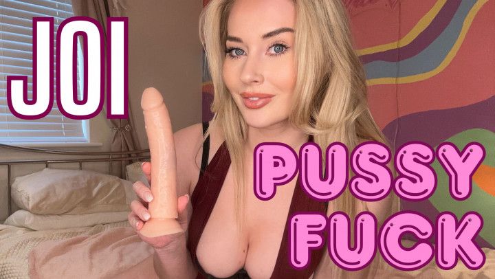Pussy Fuck JOI - April Mae
