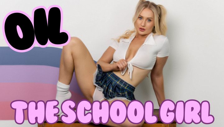 OIL UP THE SCHOOL GIRL | APRIL MAE