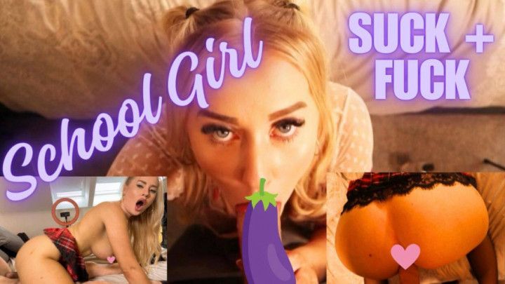 School Girl Suck + Fuck - April Mae
