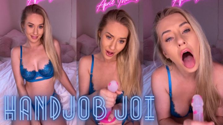 Dildo Handjob JOI - April Mae