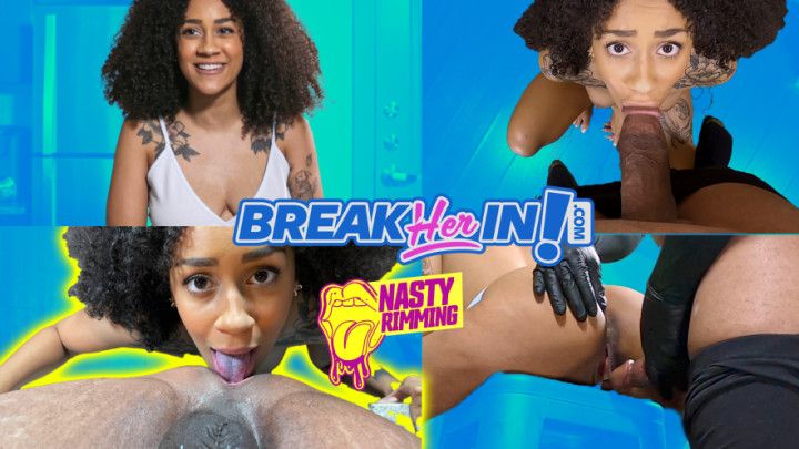 Trophy Girl Ariana Aimes Broken In Hard