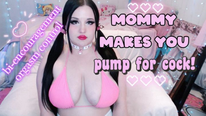 Step-mommy makes you pump for cock