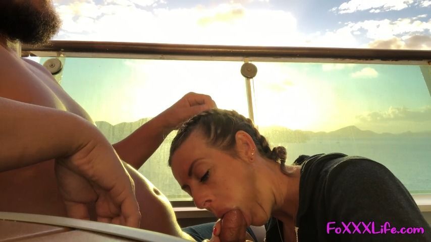 TheFoxxxLife - Morning boat sex on deck