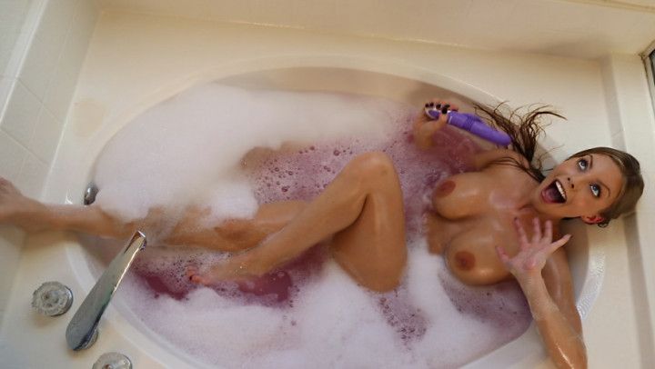 Bathtub Time With My Waterproof Bunny