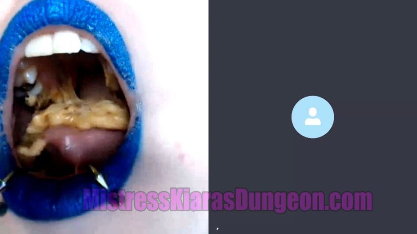 Close Up Eating Vore Recorded Cam Show