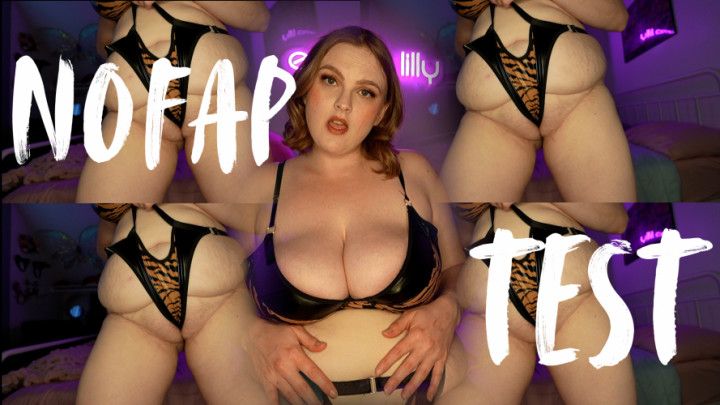 NoFap Test: Big Tit BBW Goonbait