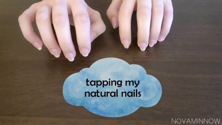 tapping my natural nails